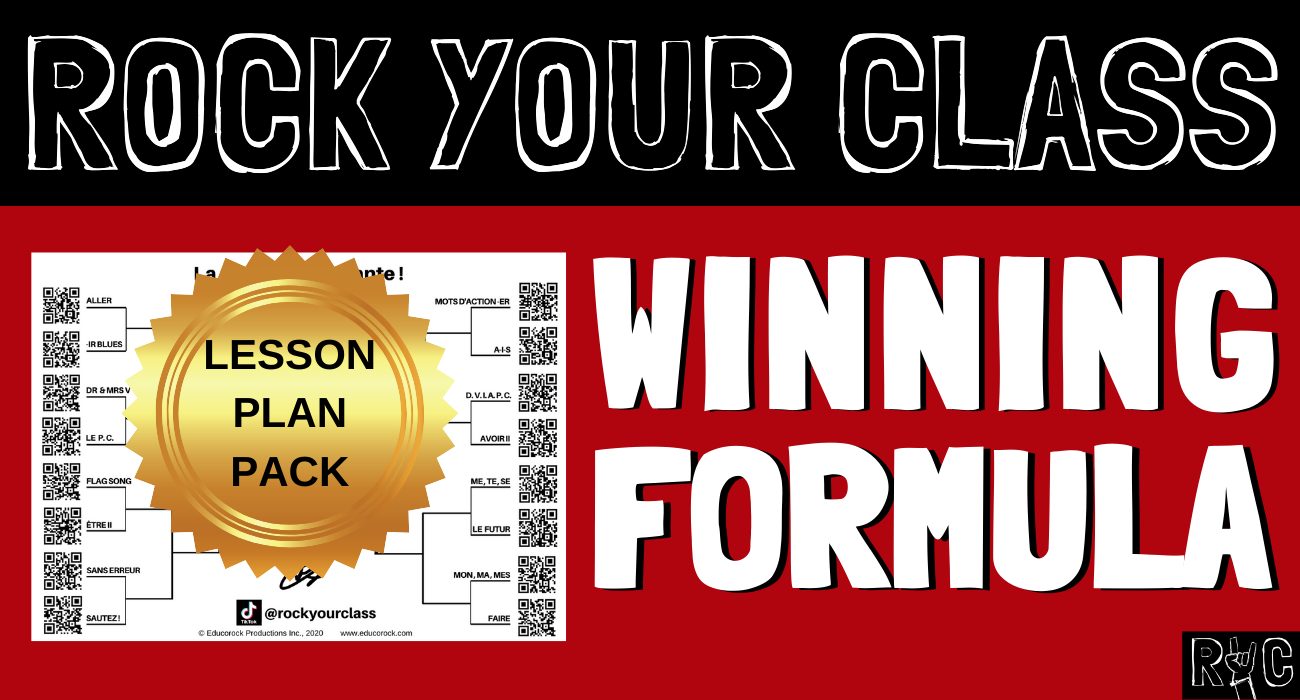 Winning Formula - Complete Lesson Plan Package #rockyourclass