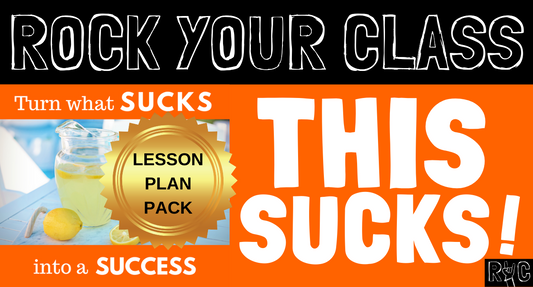 THIS SUCKS! Complete Lesson Plan Pack #rockyourclass