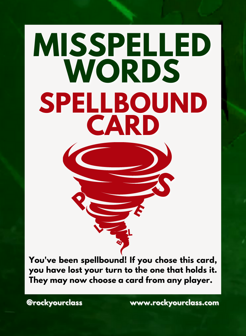 Mispeled Wirdz Complete Activity Package - Misspelled Words