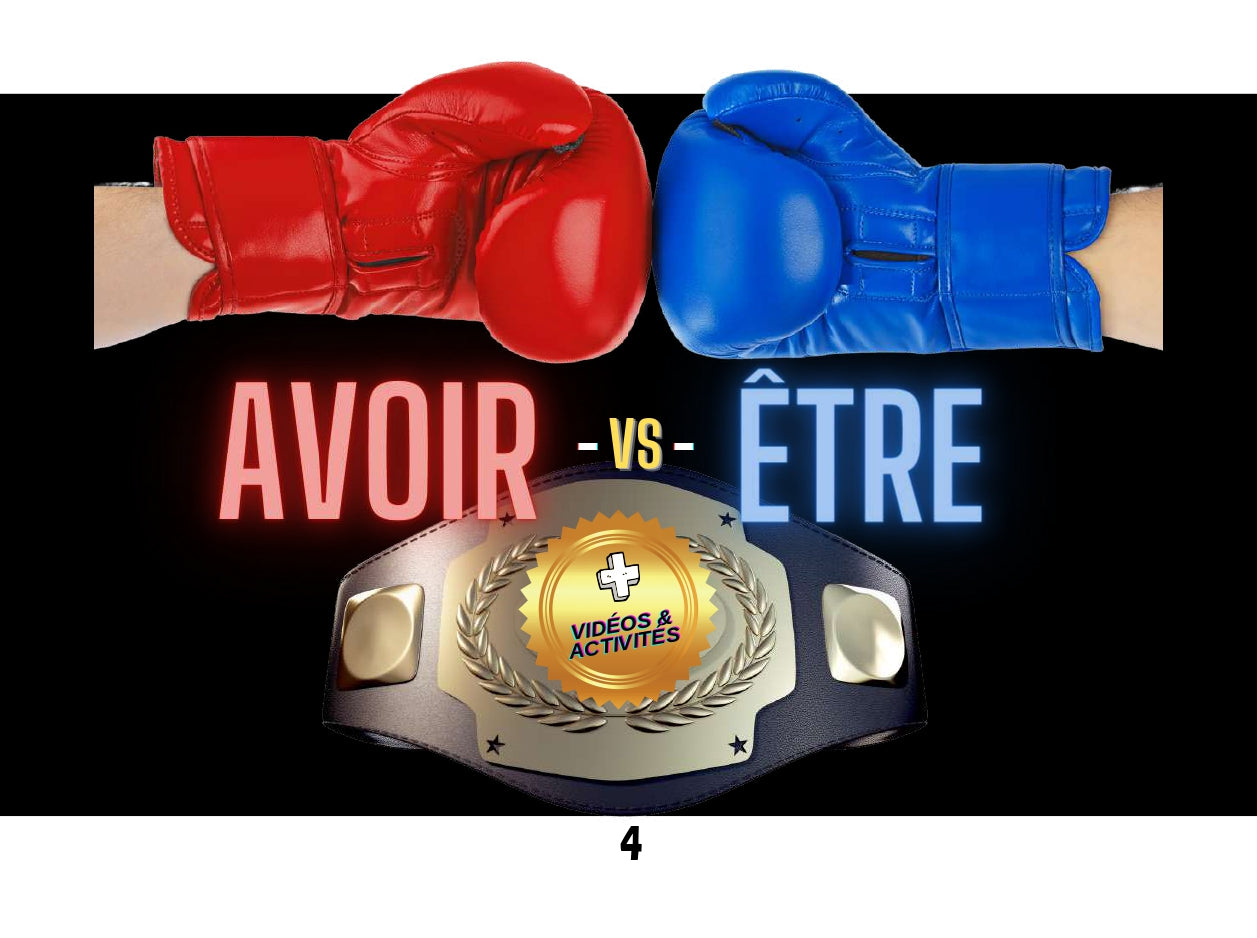 AVOIR vs ÊTRE - ÉTIENNE Series- IC Reader - Single copy or Class sets of 20 or 30 with FULL FOREVER PLATFORM ACCESS INCLUDED ($100 value)