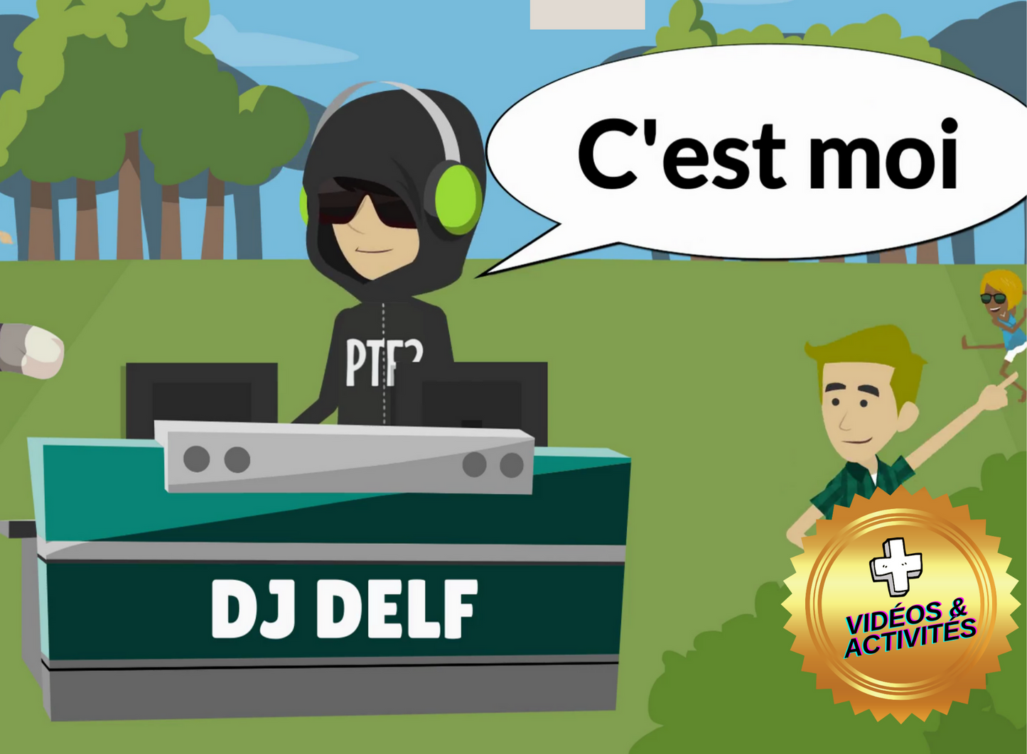 C'EST MOI - DJ DELF Series - IC Reader - Single copy or Class sets of 20 or 30 with FULL FOREVER PLATFORM ACCESS INCLUDED ($135 value)