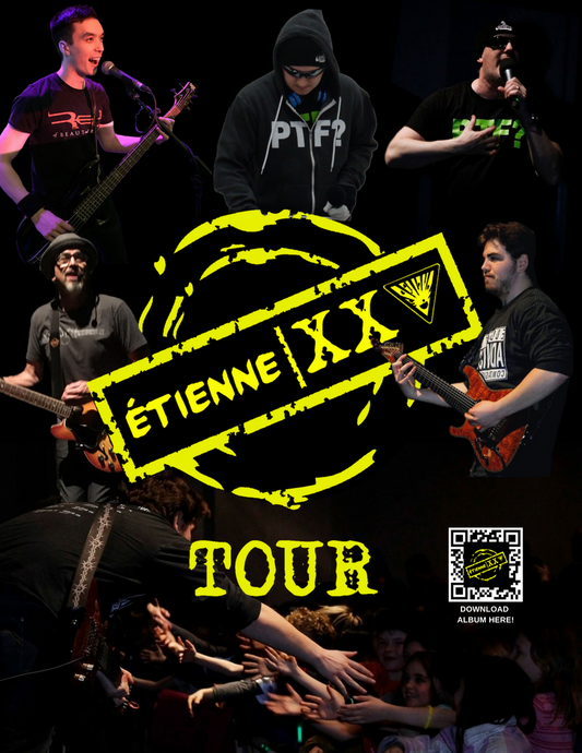 Interactive ÉTIENNE XXV Poster with Cheat Sheet and Downloads