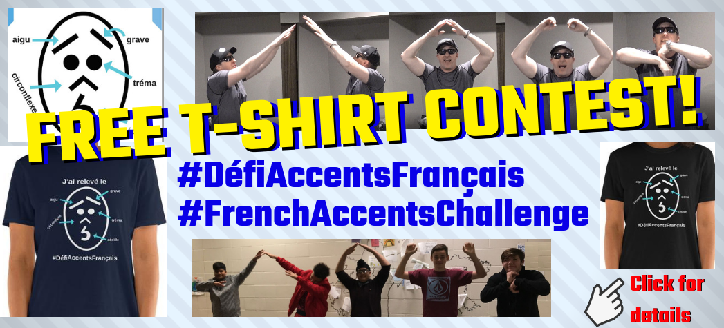 #DéfiAccentsFrançais #FrenchAccentsChallenge PACK