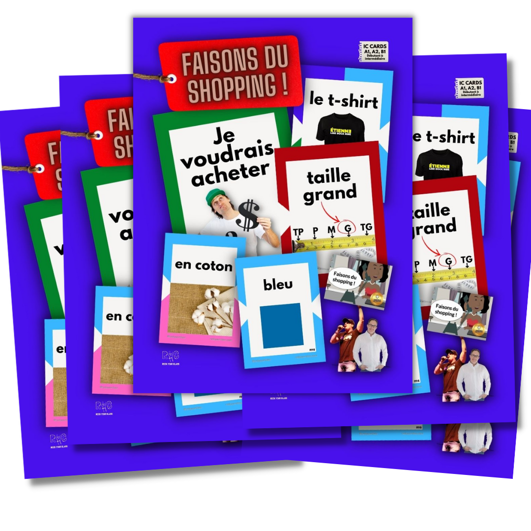 FAISONS DU SHOPPING ! - IC CARDS - PLUS bonus $100 in resources - Single pack or Value Class Set of 5