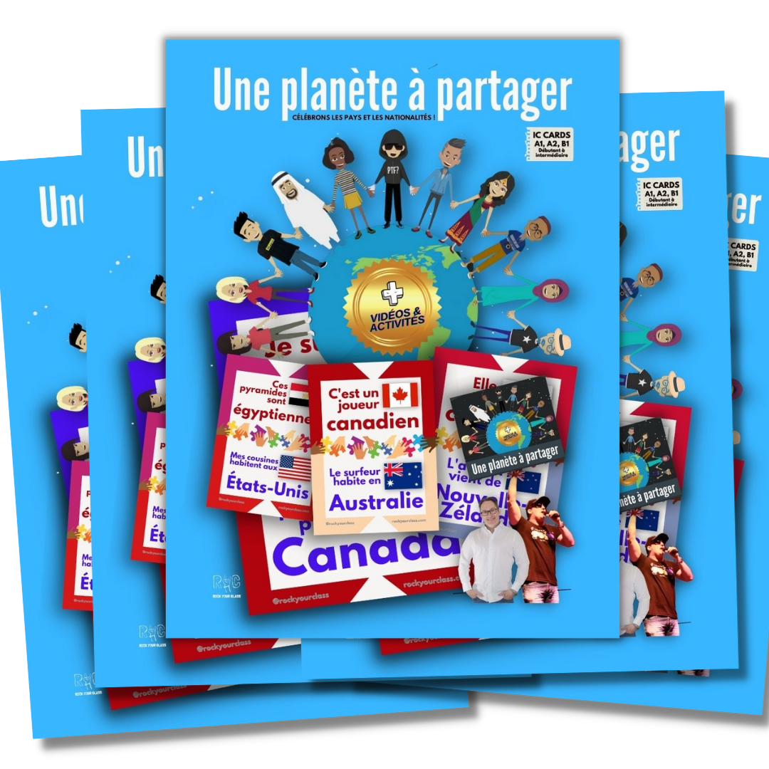 UNE PLANÈTE À PARTAGER - IC CARDS - PLUS bonus $100 in resources - Single pack or Value Class Set of 5