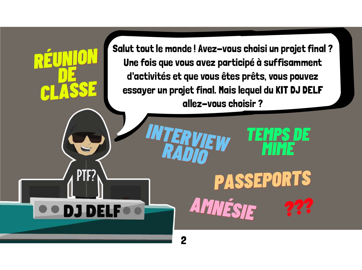 JE ME PRÉSENTE - DJ DELF Series - IC Reader - Single copy or Class sets of 20 or 30 with FULL FOREVER PLATFORM ACCESS INCLUDED ($135 value)