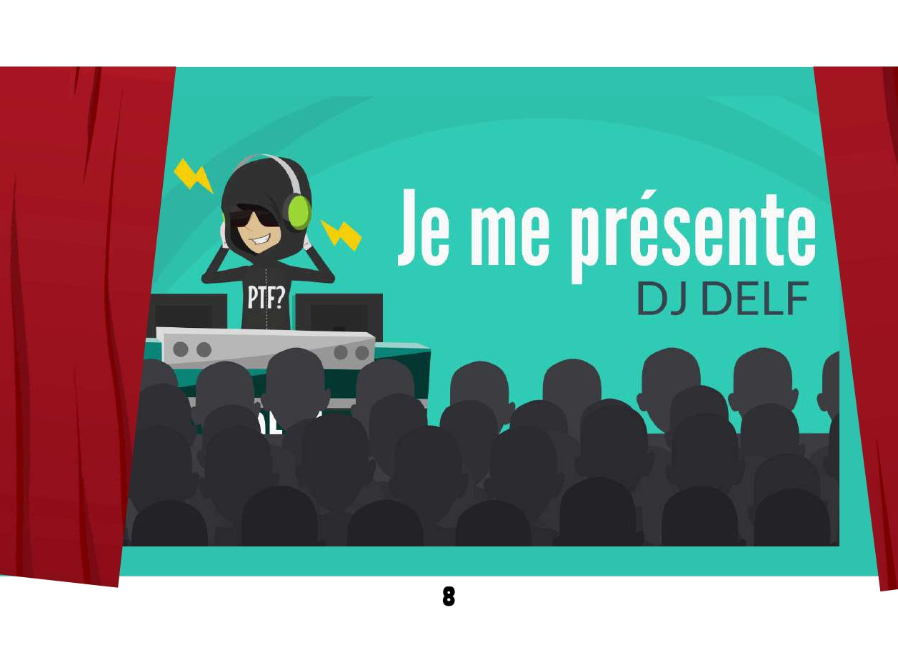JE ME PRÉSENTE - DJ DELF Series - IC Reader - Single copy or Class sets of 20 or 30 with FULL FOREVER PLATFORM ACCESS INCLUDED ($135 value)