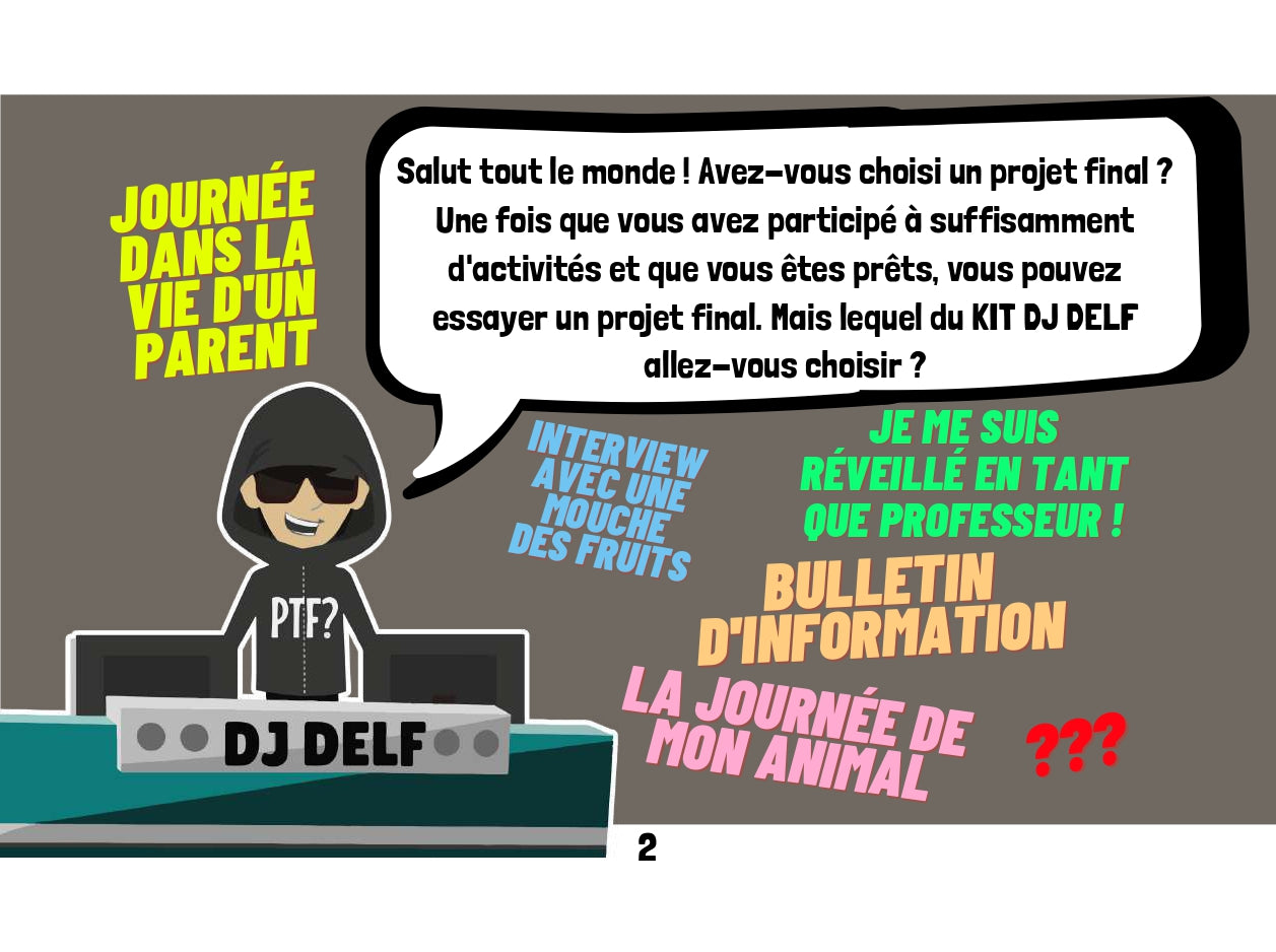 MA JOURNÉE TYPIQUE - DJ DELF Series - IC Reader - Single copy or Class sets of 20 or 30 with FULL FOREVER PLATFORM ACCESS INCLUDED ($135 value)