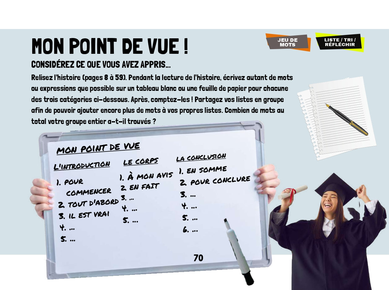 MON POINT DE VUE - DJ DELF Series - IC Reader - Single copy or Class sets of 20 or 30 with FULL FOREVER PLATFORM ACCESS INCLUDED ($135 value)