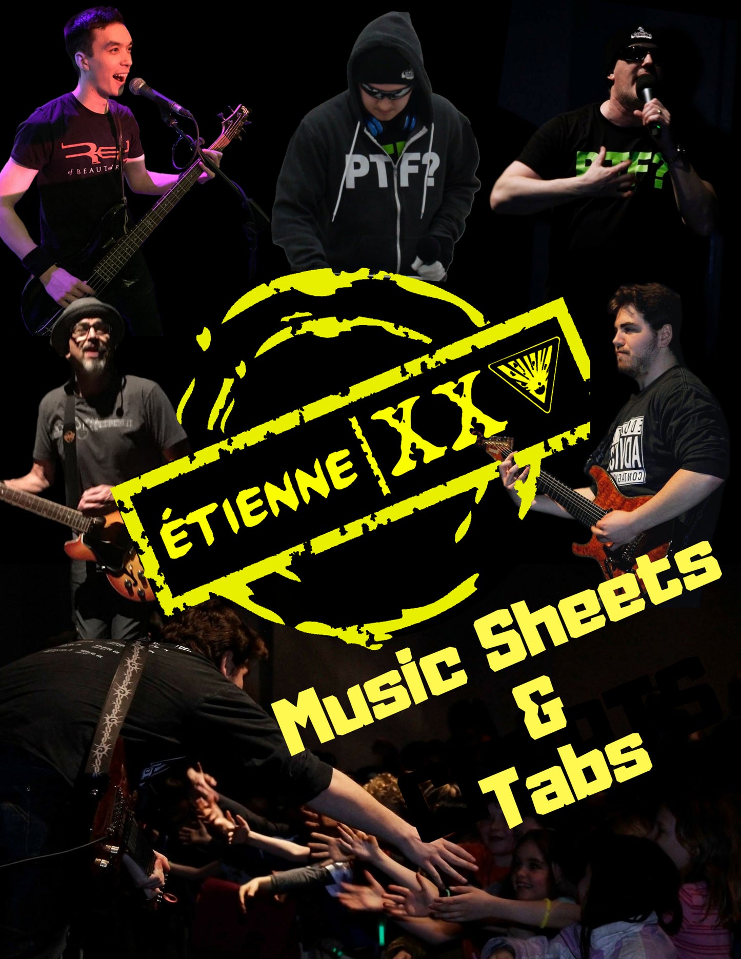 ÉTIENNE XXV Music Sheets and Tabs Folder