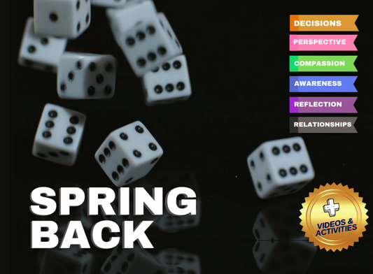 SPRING BACK - SEL "ASK QUESTIONS" Series - IC Reader - Single copy or Class sets of 20 or 30