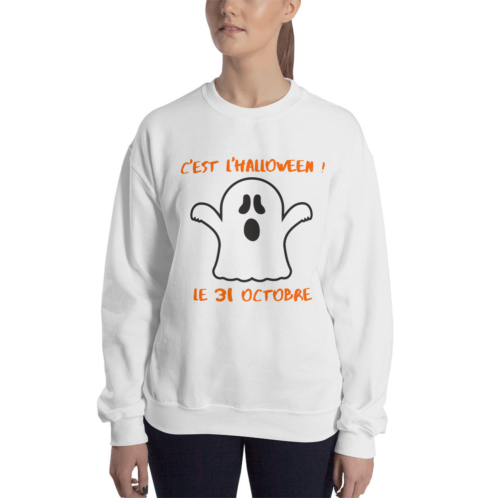 Halloween Ghost Sweatshirt - UNISEX