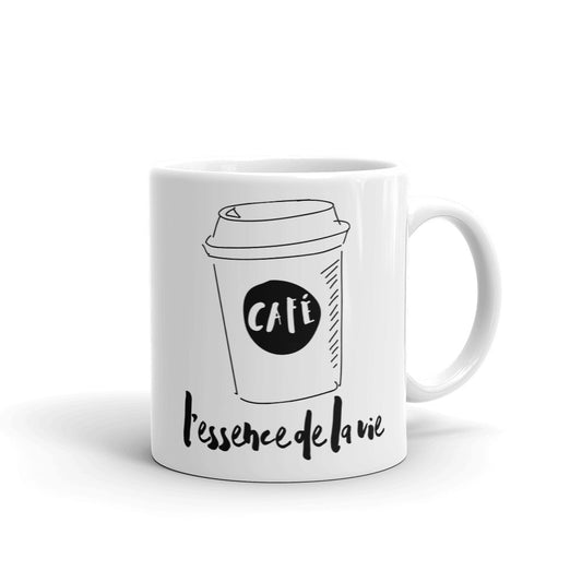 Cafe/Coffee - Essence de la vie Coffee Mug