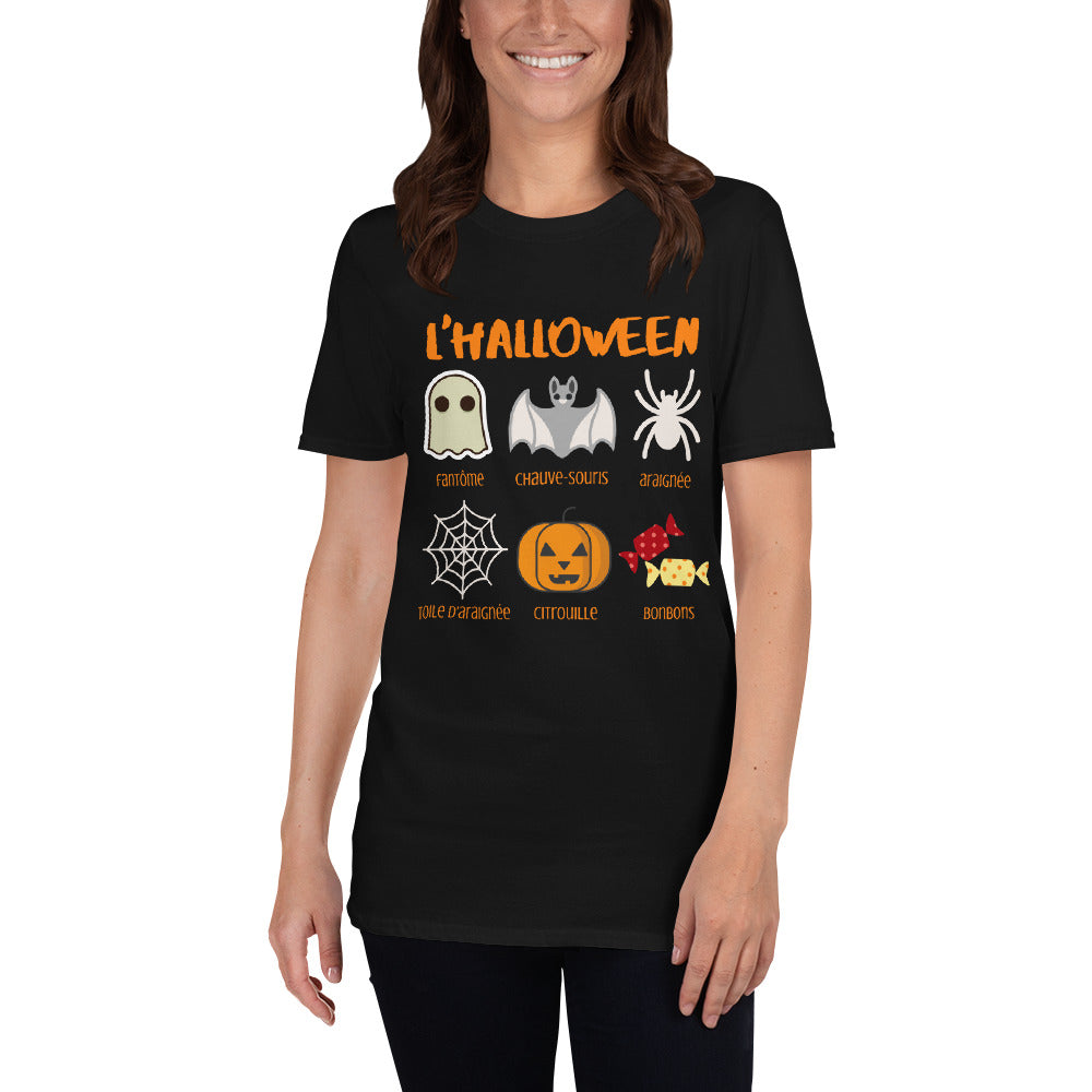 Halloween Vocab Short-Sleeve T-Shirt - UNISEX