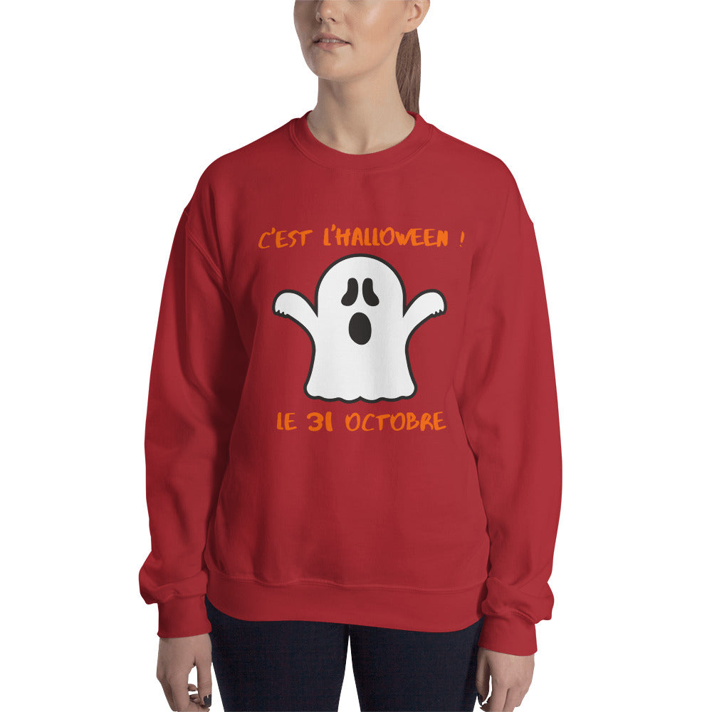 Halloween Ghost Sweatshirt - UNISEX