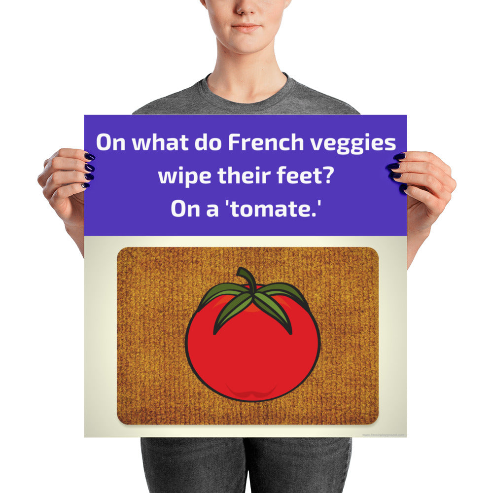 Tomate toe mat - Poster