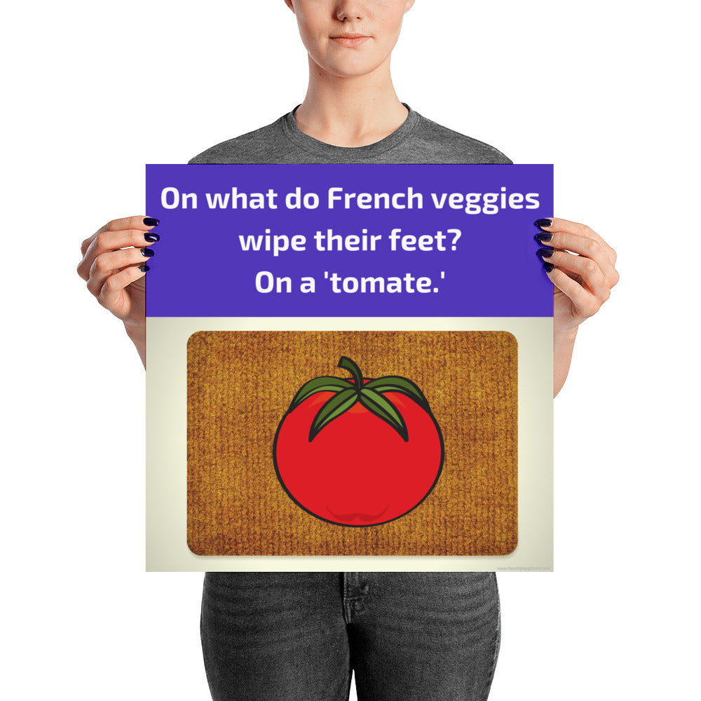 Tomate toe mat - Poster