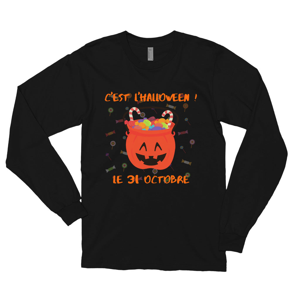 Halloween Candy Long sleeve t-shirt - UNISEX
