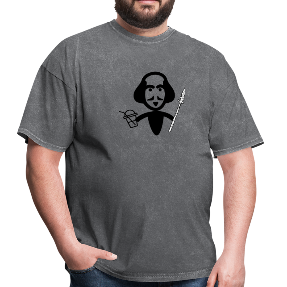 Shakespeare (Shake + Spear) Unisex Classic T-Shirt - mineral charcoal gray