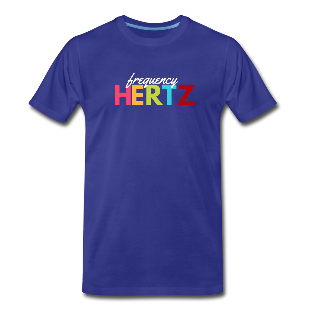 Frequency Hertz - Men's Premium Math T-Shirt - royal blue
