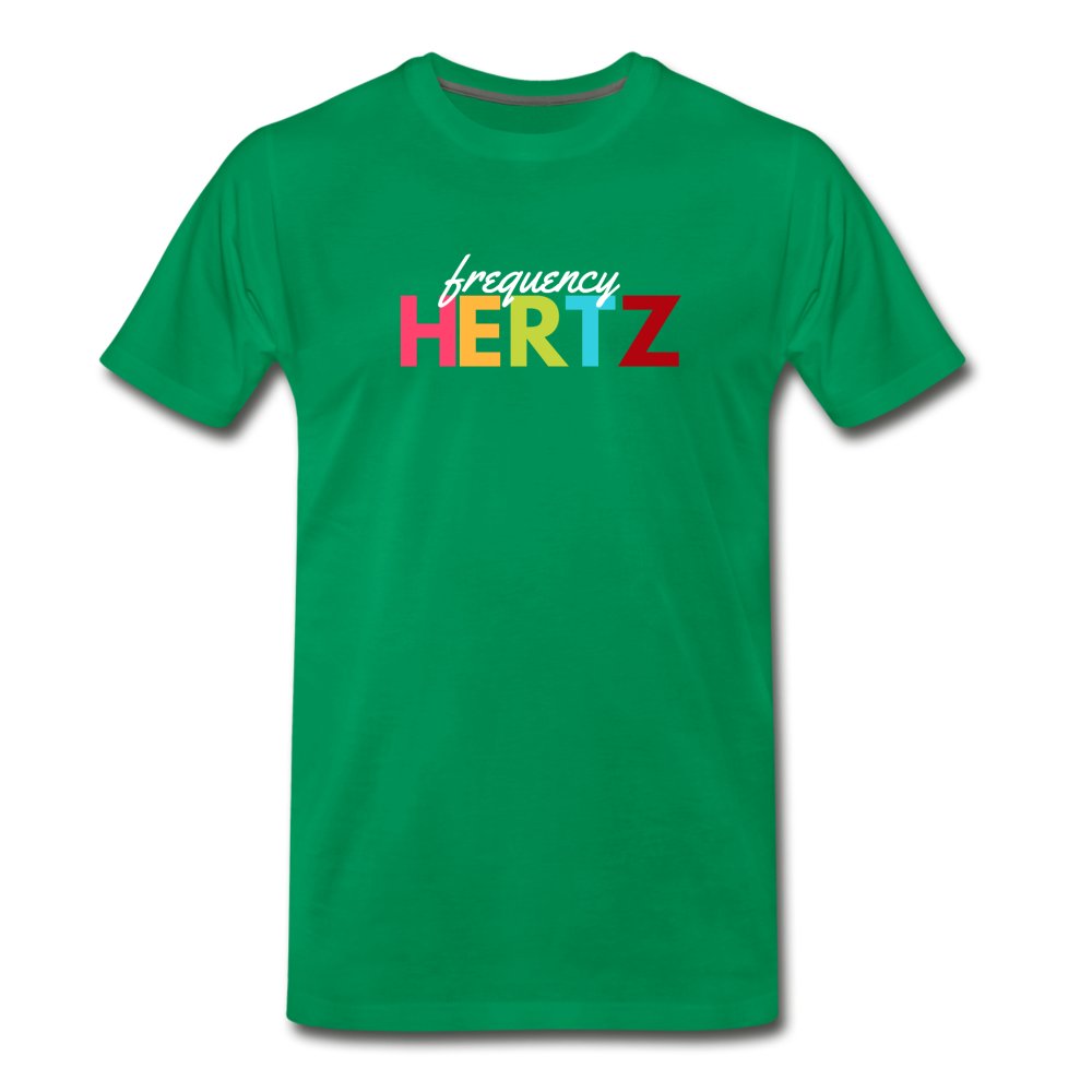 Frequency Hertz - Men's Premium Math T-Shirt - kelly green