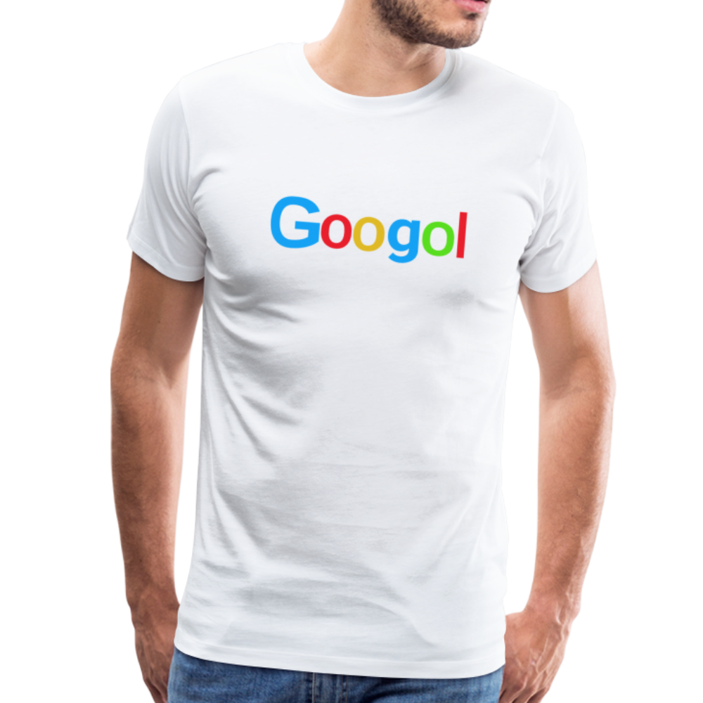 Googol Math - Men's Premium T-Shirt - white