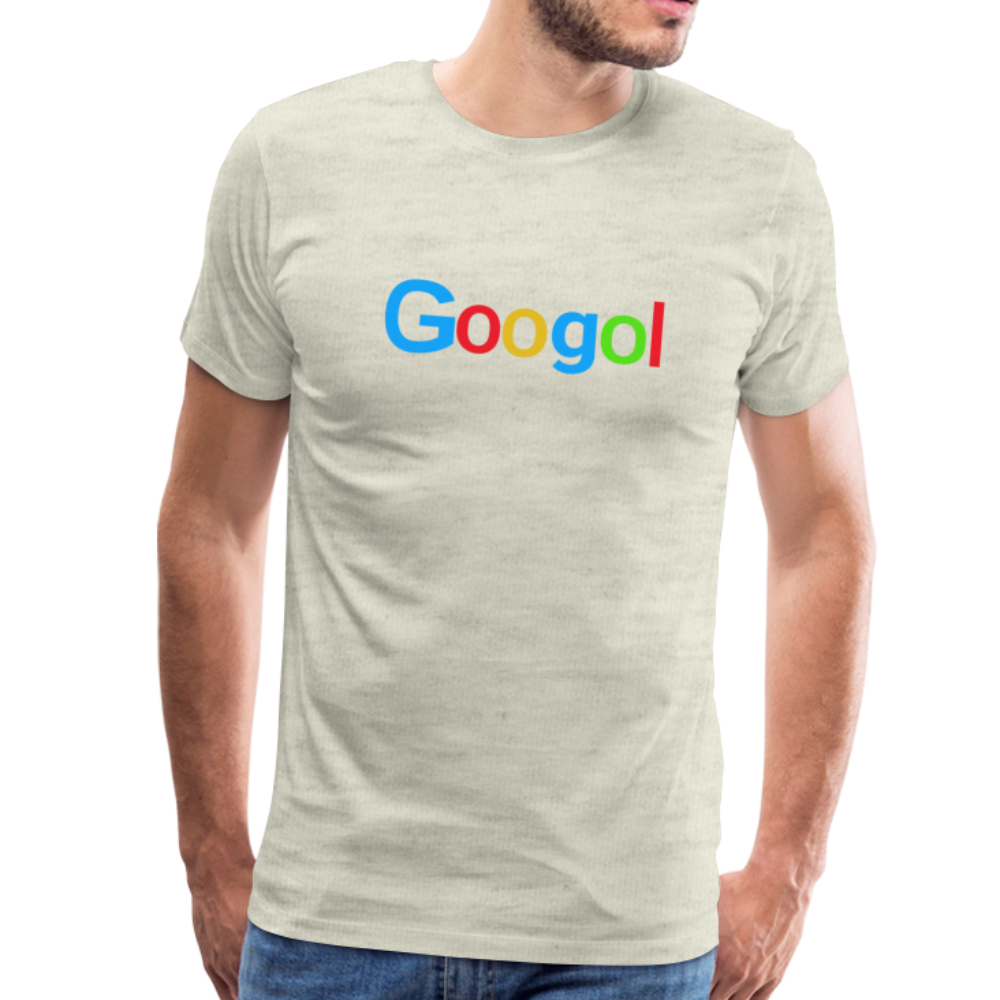 Googol Math - Men's Premium T-Shirt - heather oatmeal