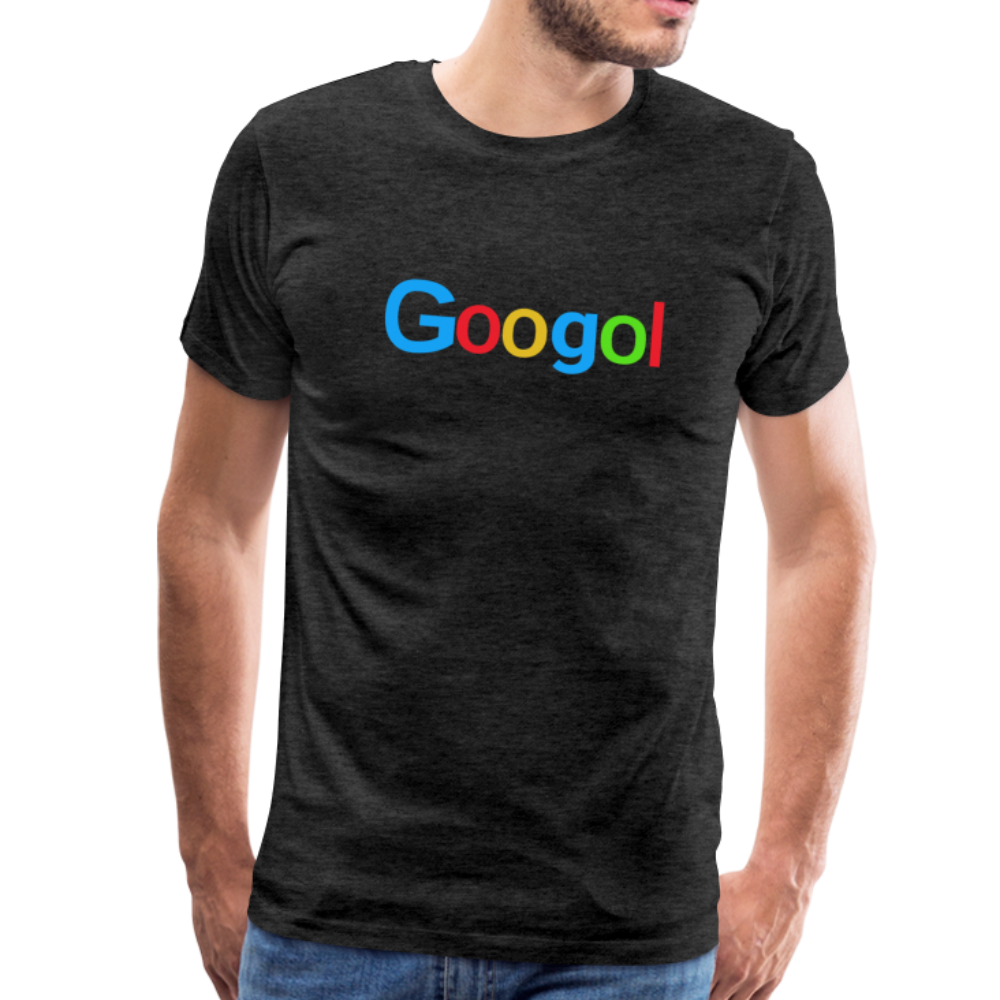 Googol Math - Men's Premium T-Shirt - charcoal gray