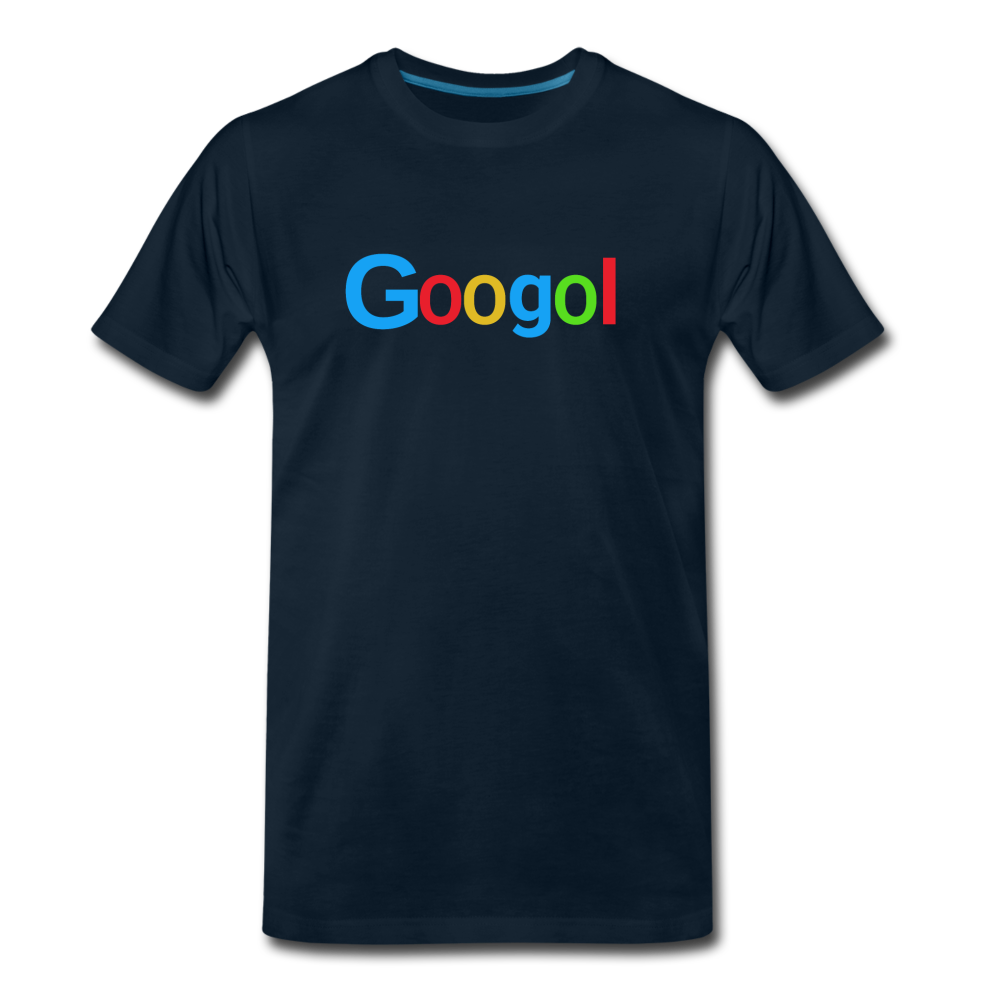 Googol Math - Men's Premium T-Shirt - deep navy