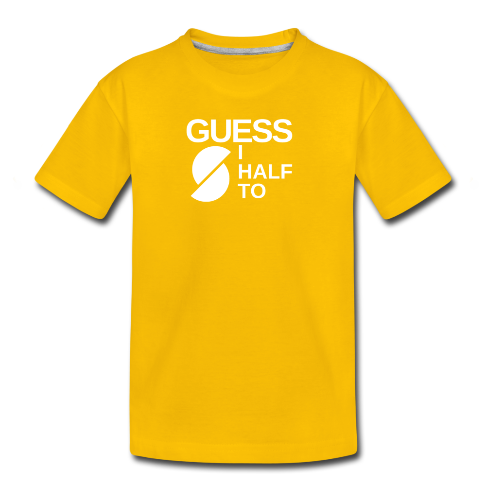 Kids' Premium T-Shirt - sun yellow
