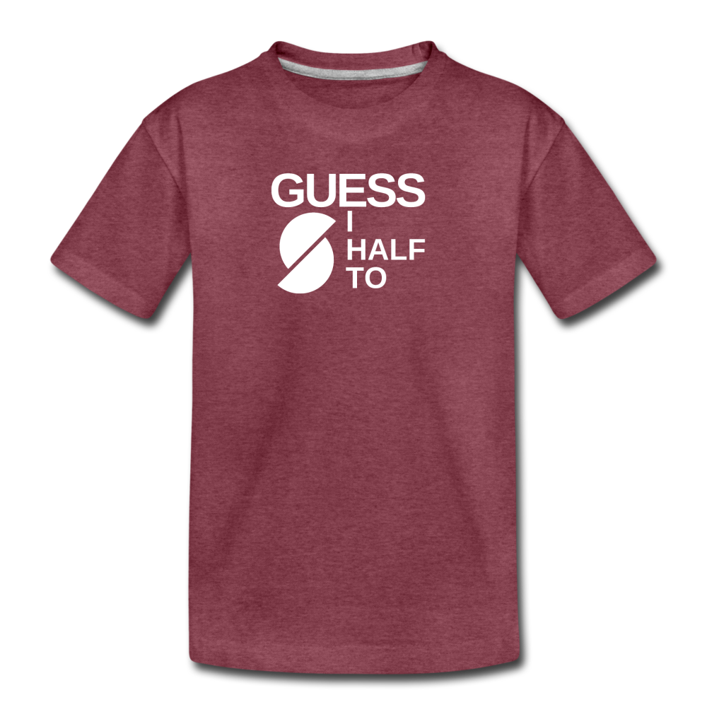 Kids' Premium T-Shirt - heather burgundy