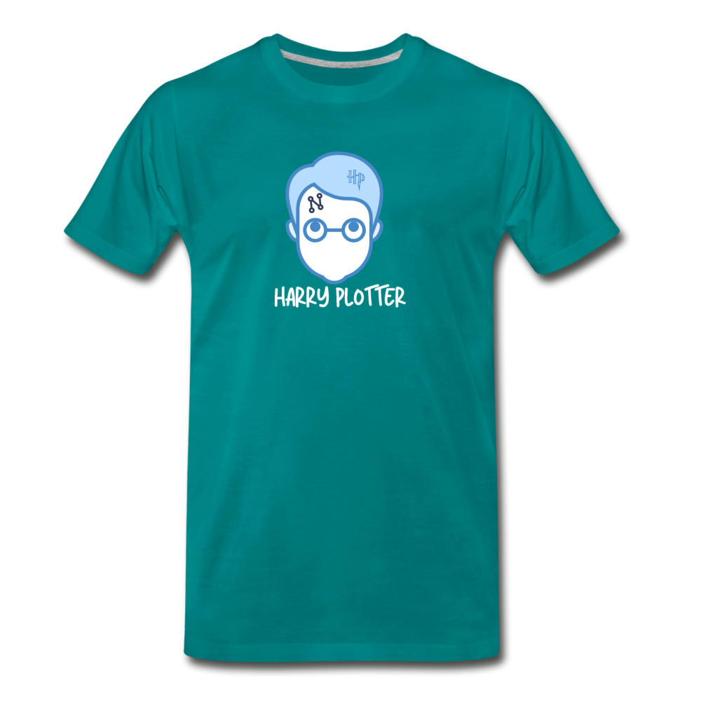 Harry Plotter - Men's Premium Math T-Shirt - teal
