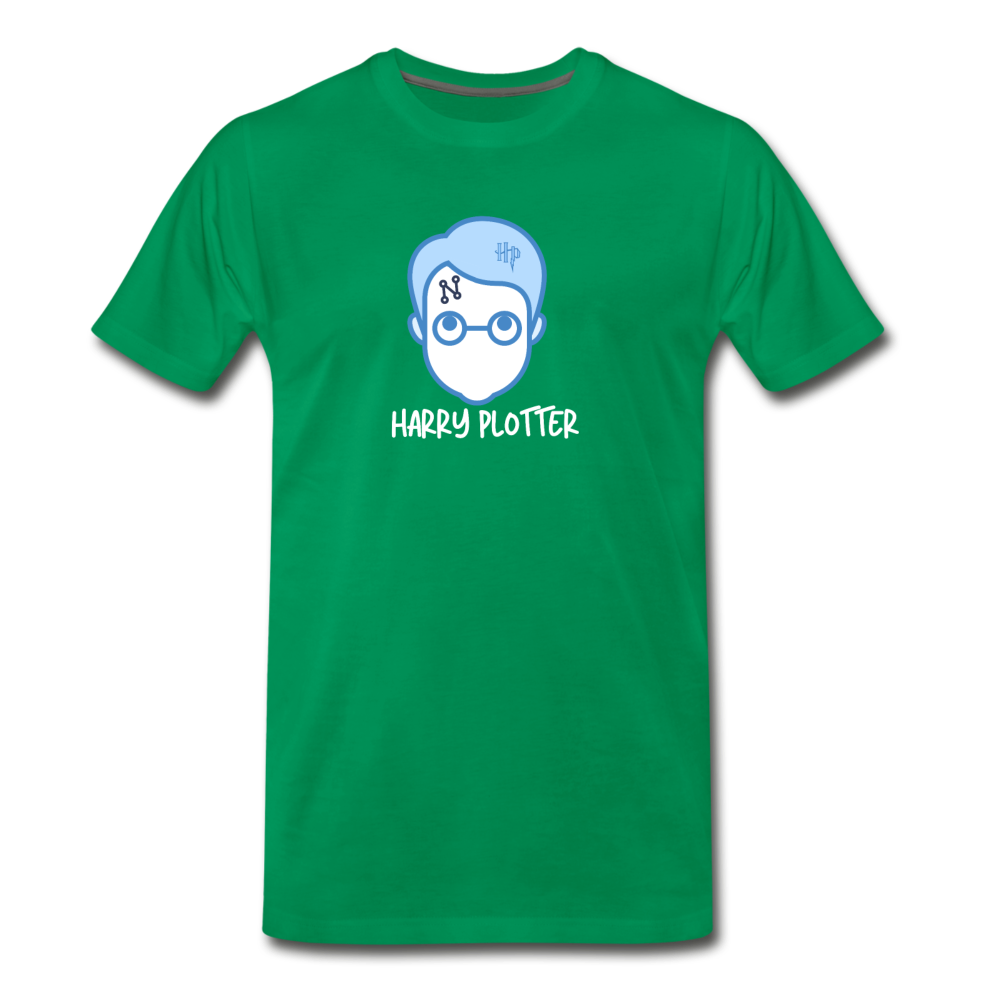 Harry Plotter - Men's Premium Math T-Shirt - kelly green
