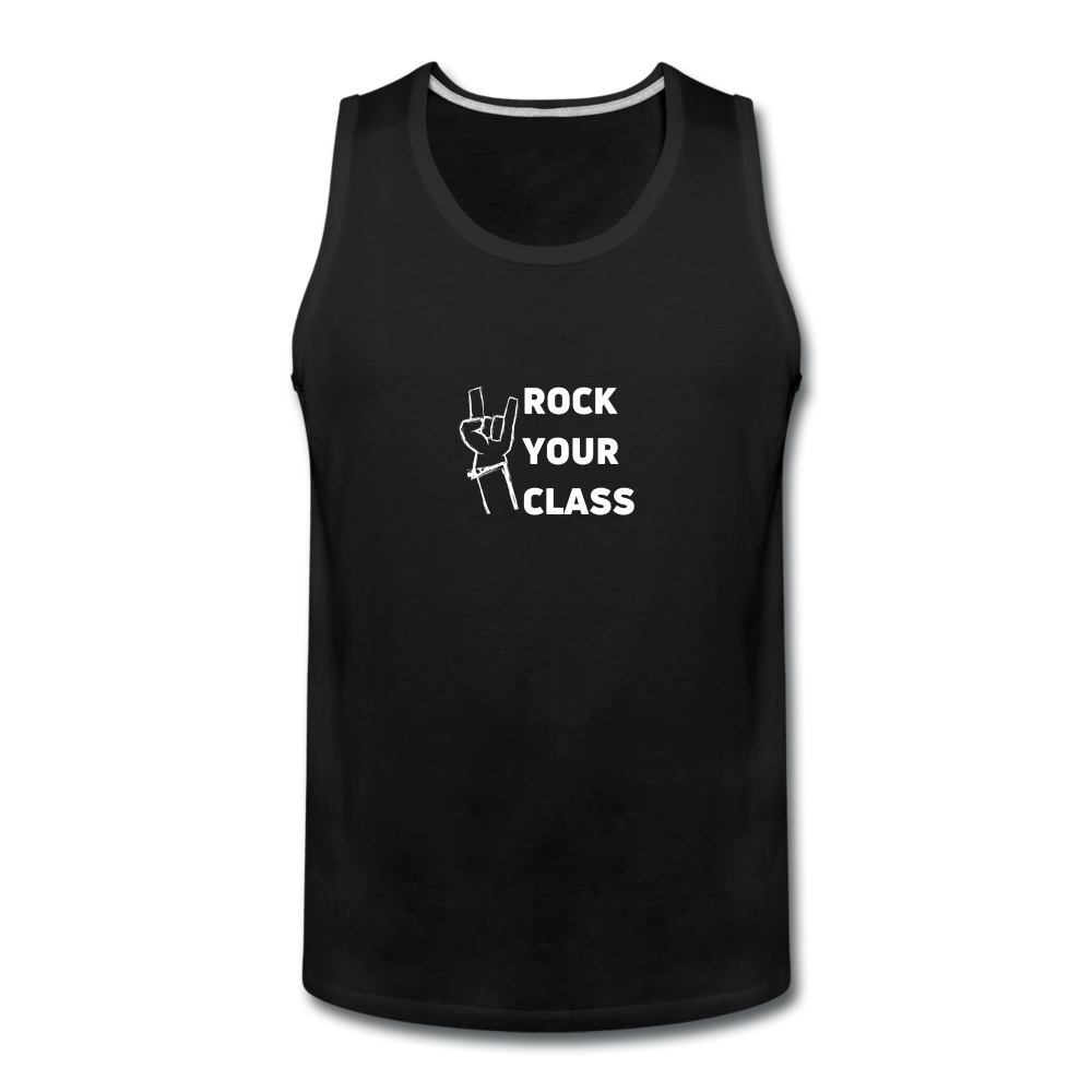 ROCK YOUR CLASS Men’s Premium Tank - black